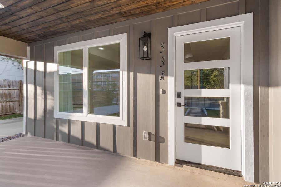 Exterior details and patio area of a home in , San Antonio (Image 21). Exterior details and patio area of a home in , San Antonio (Image 21).