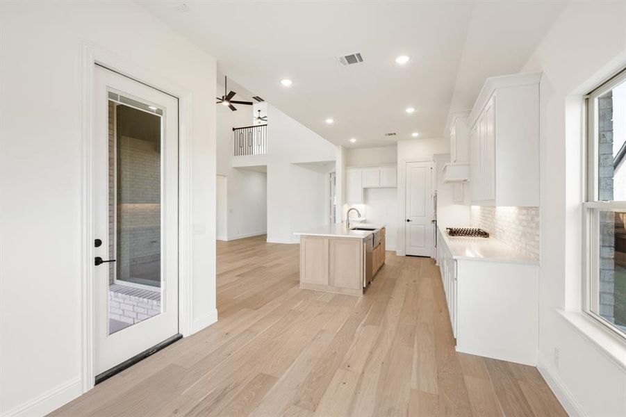 Furnished interior view inside a new home in Windsong Ranch, Prosper (Image 15).