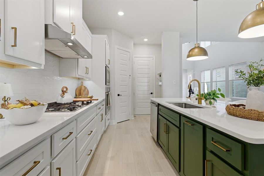 Furnished interior view inside a new home in , Fort Worth (Image 8). Furnished interior view inside a new home in , Fort Worth (Image 8).