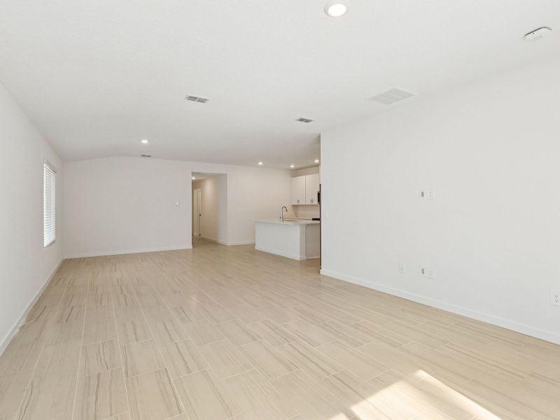 Spacious, unfurnished interior of a new home in Flagler Village - Classic Series, Palm Coast (Image 12).