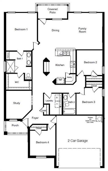 D.R. Horton's Meridian floorplan - All Home and community information, including pricing, included features, terms, availability and amenities, are subject to change at any time without notice or obligation. All Drawings, pictures, photographs, video, square footages, floor plans, elevations, features, colors and sizes are approximate for illustration purposes only and will vary from the homes as built.