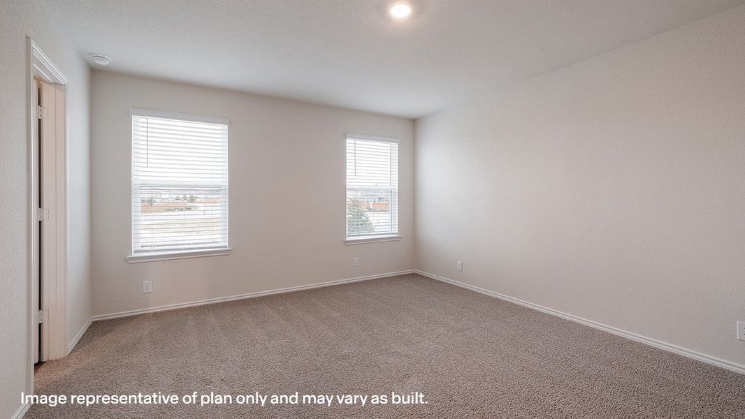 Spacious, unfurnished interior of a new home in Riverstone at Westpointe, San Antonio (Image 12).