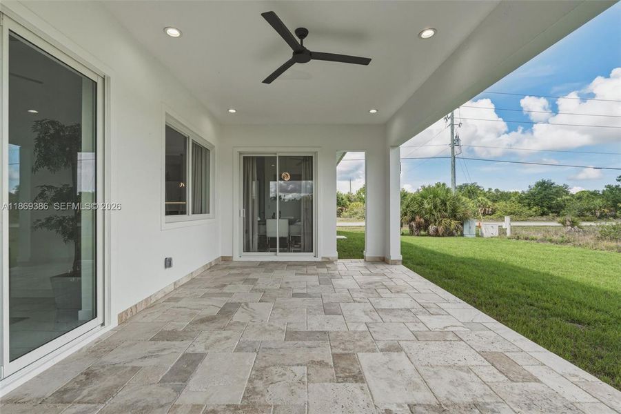 Exterior details and patio area of a home in , Port Charlotte (Image 25). Exterior details and patio area of a home in , Port Charlotte (Image 25).