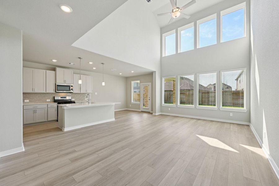 Photo is not of the actual home, but is an inspirational photo of builder’s model home and may depict options, furnishings, and/or decorator features that are not included