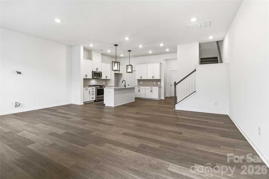 Spacious, unfurnished interior of a new home in Ridge at Sugar Creek, Indian Land (Image 22). Spacious, unfurnished interior of a new home in Ridge at Sugar Creek, Indian Land (Image 22).