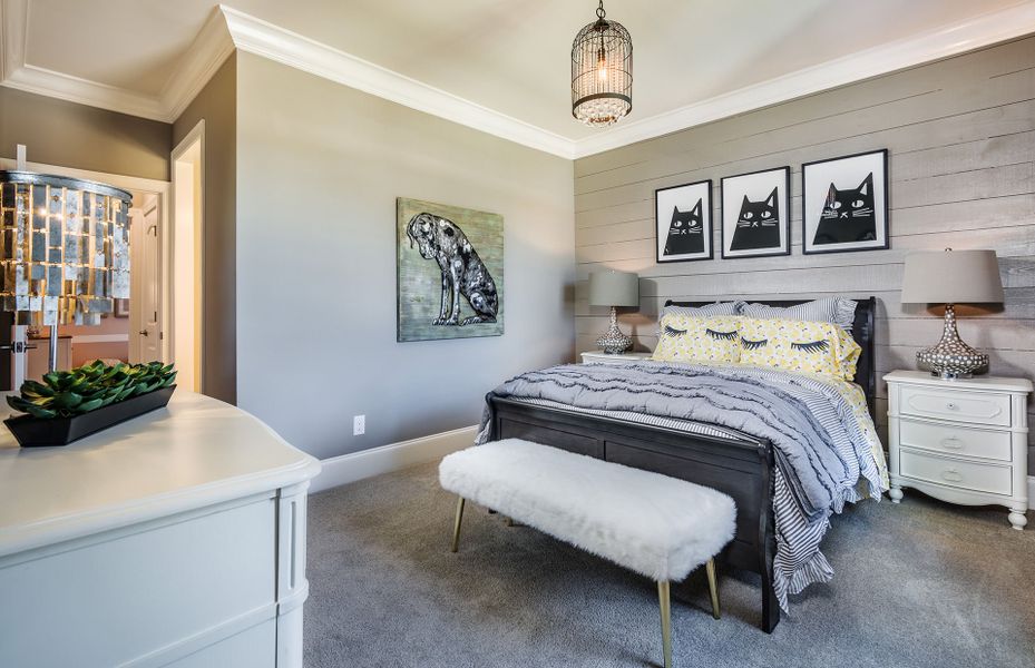 Bedroom 3 w/Jack & Jill Bath in new home for sale by John Wieland Homes Nolensville