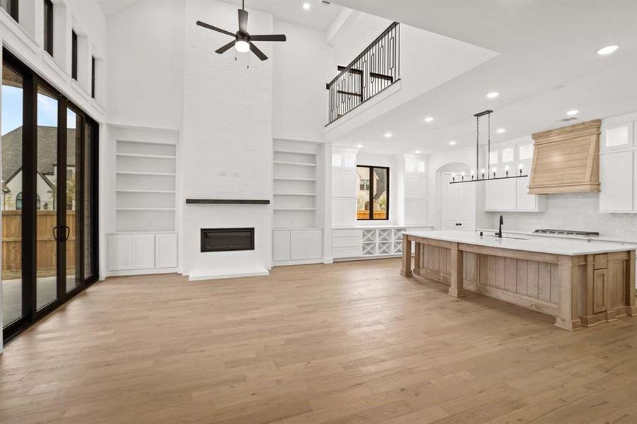Furnished interior view inside a new home in , Rockwall (Image 9).