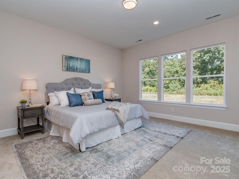 Furnished interior view inside a new home in , Clover (Image 6).