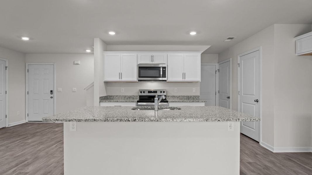 Furnished interior view inside a new home in Hunter Hill, Rocky Mount (Image 7).