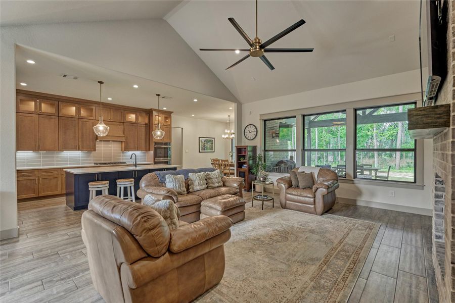 Furnished interior view inside a new home in , Montgomery (Image 11).