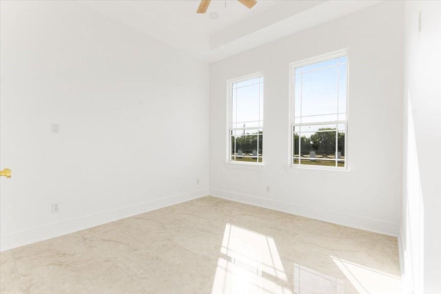 Additional bedroom offering plenty of natural light and flexible living space. Additional bedroom offering plenty of natural light and flexible living space.