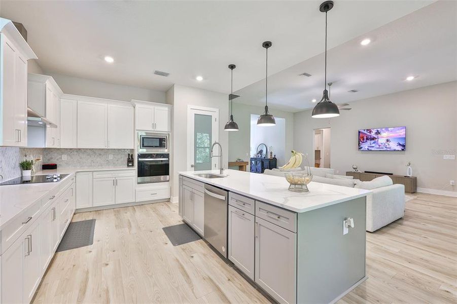 Furnished interior view inside a new home in Bella Terra, Hudson (Image 11).