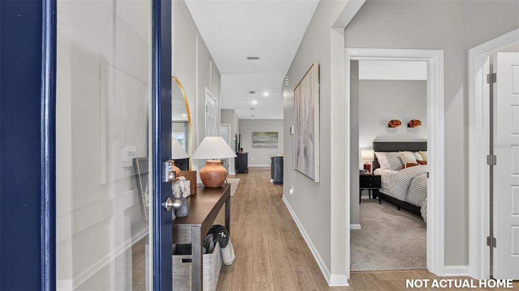Furnished interior view inside a new home in Sawmill Branch, Palm Coast (Image 14).