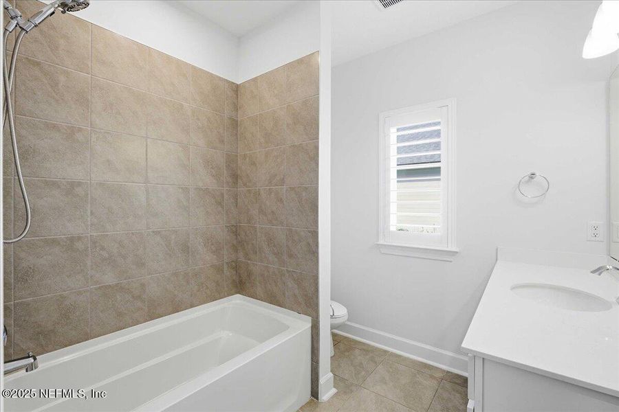 Furnished interior view inside a new home in Trailmark - Phase 6, St. Augustine (Image 36). Furnished interior view inside a new home in Trailmark - Phase 6, St. Augustine (Image 36).