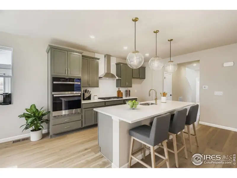 Furnished interior view inside a new home in Waterfield - Single Family Homes, Fort Collins (Image 5).