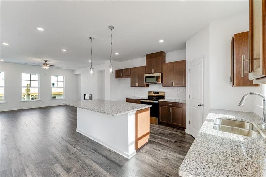 Furnished interior view inside a new home in Somerset at Veterans Memorial, Mableton (Image 14).
