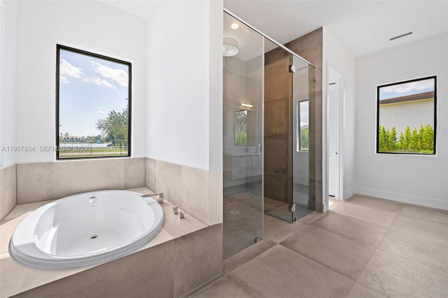 Furnished interior view inside a new home in , Davie (Image 12).