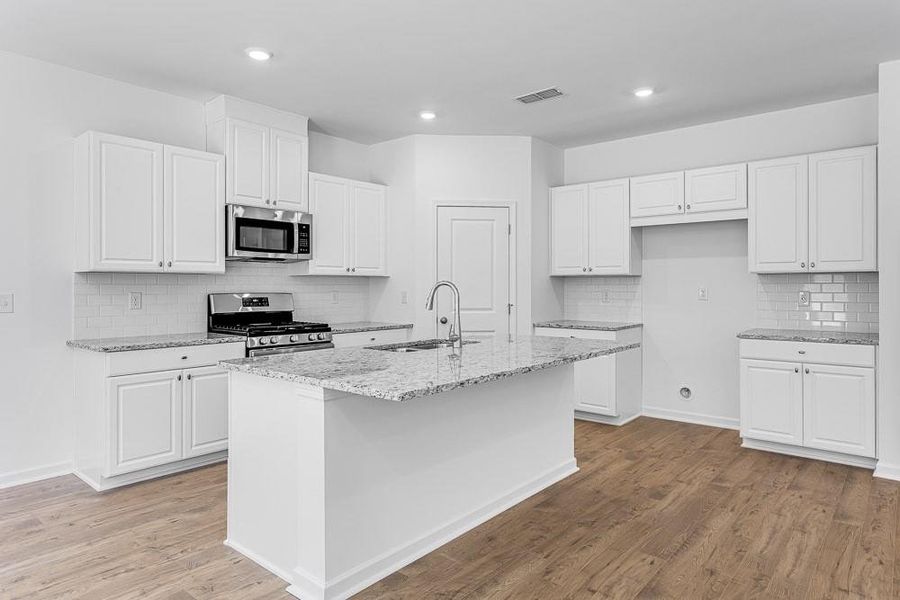 Furnished interior view inside a new home in Heritage River, Euharlee (Image 3).