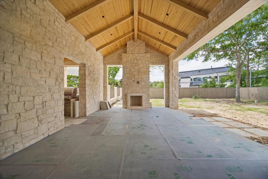 In-progress construction of a new home in , Houston, TX (Image 30).