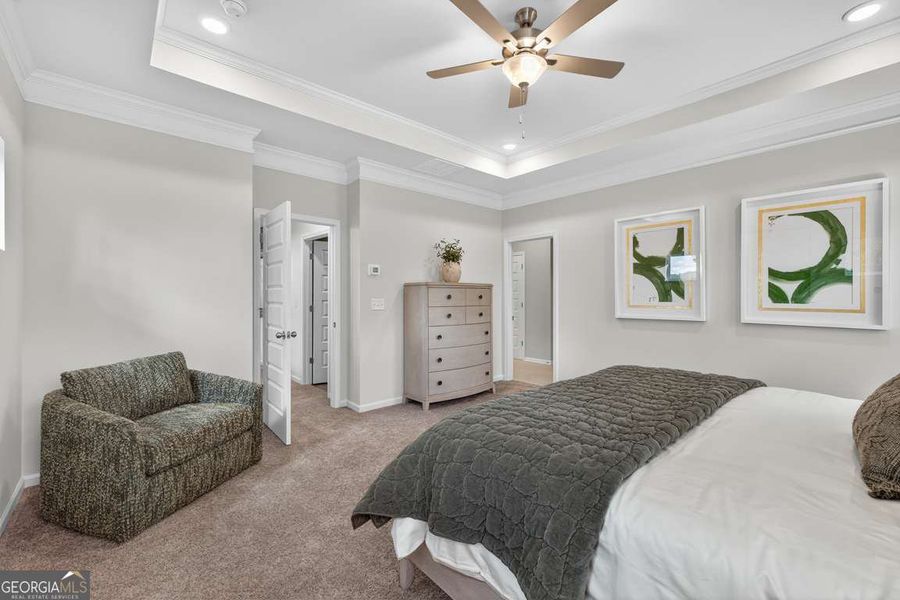 Furnished interior view inside a new home in Crescent Towns, Riverdale (Image 23).