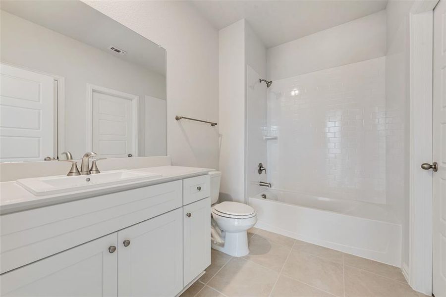 Furnished interior view inside a new home in City Point, North Richland Hills (Image 3).