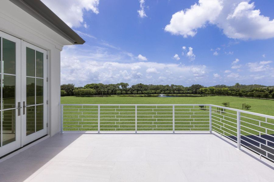 Exterior details and patio area of a home in , Wellington (Image 48). Exterior details and patio area of a home in , Wellington (Image 48).