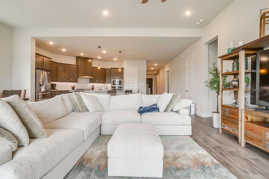 Furnished interior view inside a new home in , Argyle (Image 17).
