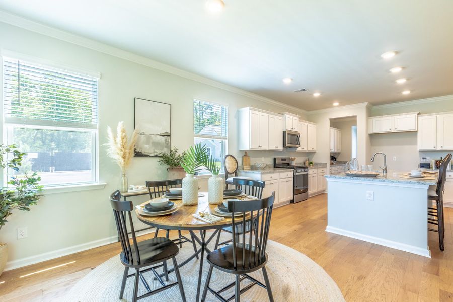 Furnished interior view inside a new home in Mallard Crossing, Summerville (Image 29).