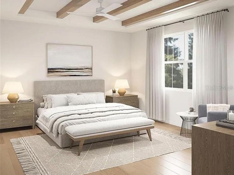 Furnished interior view inside a new home in , Tampa (Image 6). Furnished interior view inside a new home in , Tampa (Image 6).