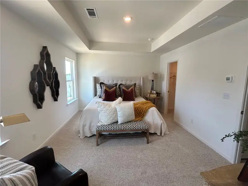 Furnished interior view inside a new home in Old Salem Crossing, Conyers (Image 8).