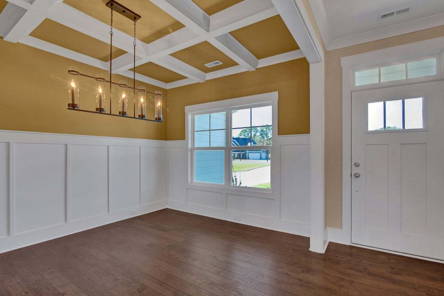 Representative unfurnished interior of a home built from the Bladen by Caviness & Cates Communities in Maggie Way, Wendell (Image 102).