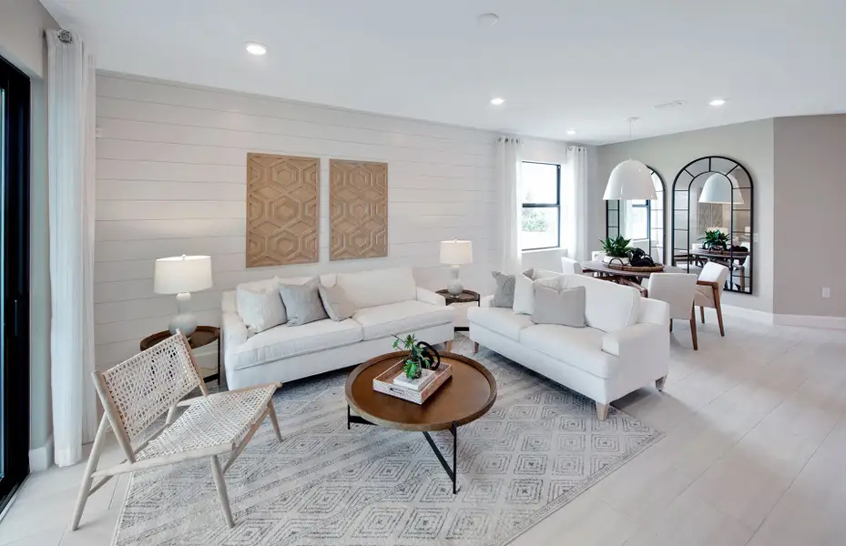 Furnished interior view inside a new home in Talon Preserve on Palmer Ranch, Nokomis (Image 8).