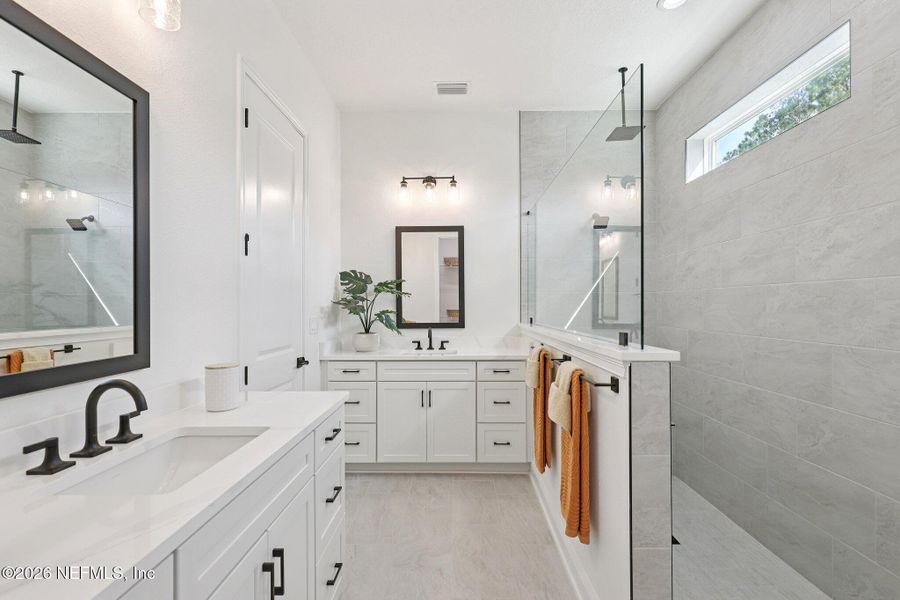 Furnished interior view inside a new home in Middlebourne, St. Johns (Image 18). Furnished interior view inside a new home in Middlebourne, St. Johns (Image 18).