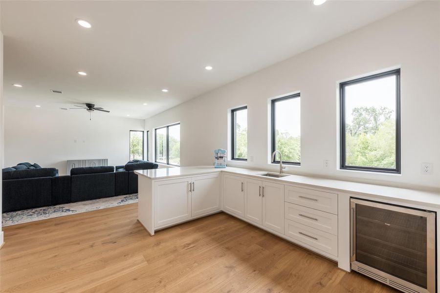 Furnished interior view inside a new home in , Houston (Image 31).