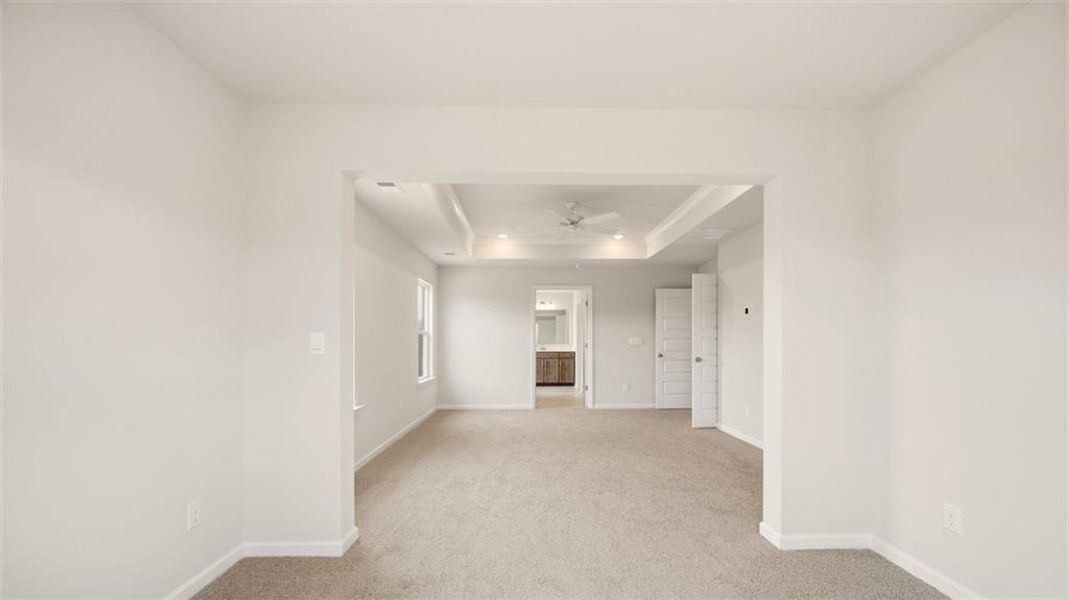 Spacious, unfurnished interior of a new home in The Gates at Pates Creek, Hampton (Image 32).