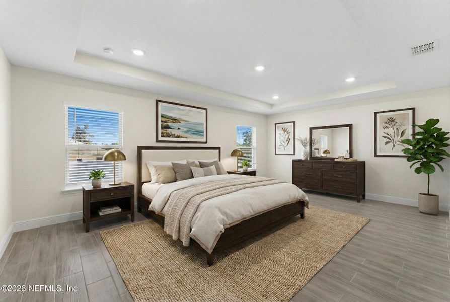 Furnished interior view inside a new home in , Ocala (Image 8).