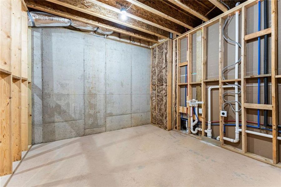 In-progress construction of a new home in , Gainesville, GA (Image 85).