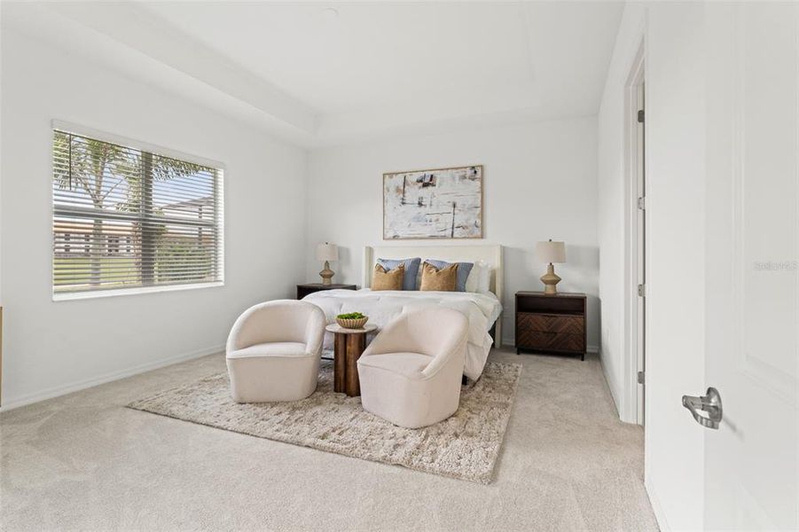 Furnished interior view inside a new home in , Lakewood Ranch (Image 22). Furnished interior view inside a new home in , Lakewood Ranch (Image 22).