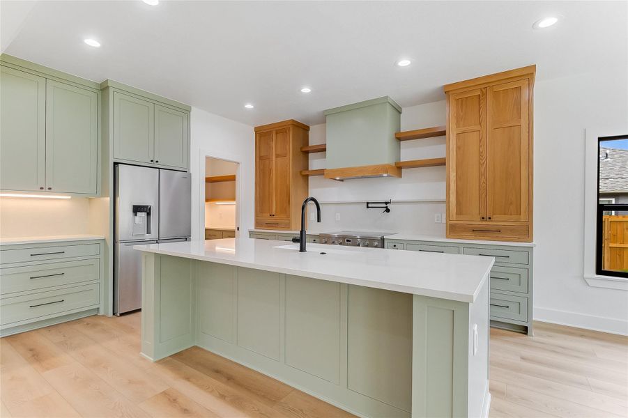 Furnished interior view inside a new home in , Cottonwood Shores (Image 12).