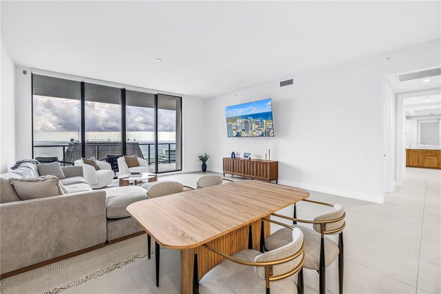 Furnished interior view inside a new home in , St. Petersburg (Image 14).