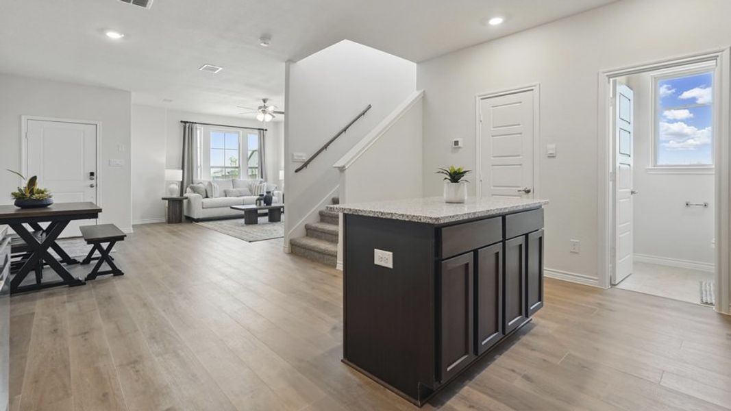 Representative furnished interior of a home built from the Caspian by D.R. Horton in Liberty Crossing, Royse City (Image 13). Representative furnished interior of a home built from the Caspian by D.R. Horton in Liberty Crossing, Royse City (Image 13).