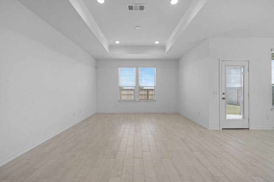 Spacious, unfurnished interior of a new home in River Ranch, Dayton (Image 16). Spacious, unfurnished interior of a new home in River Ranch, Dayton (Image 16).