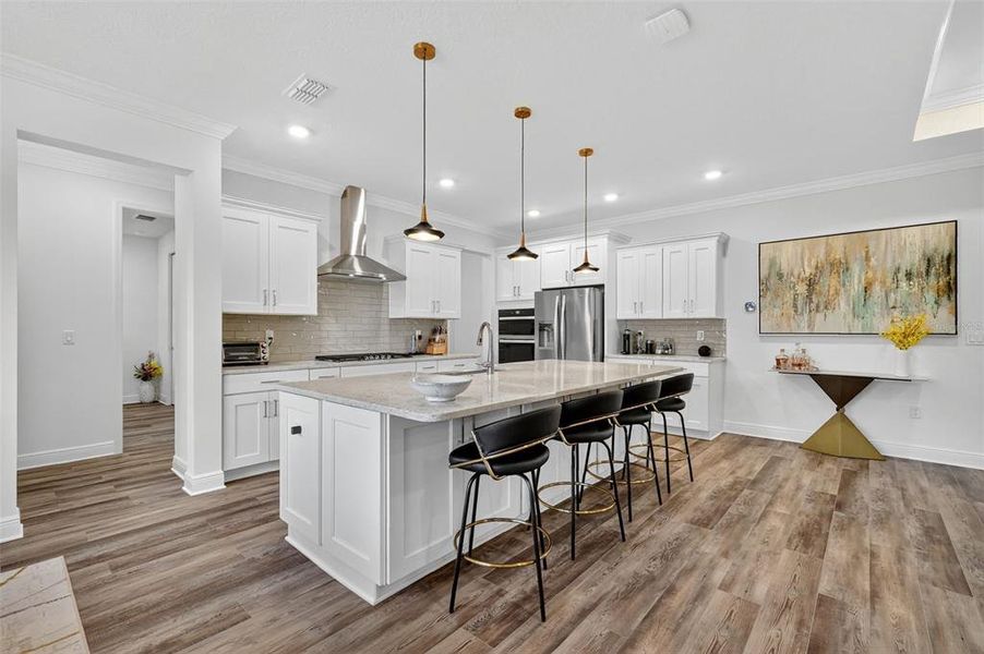 Furnished interior view inside a new home in , Ocala (Image 6).