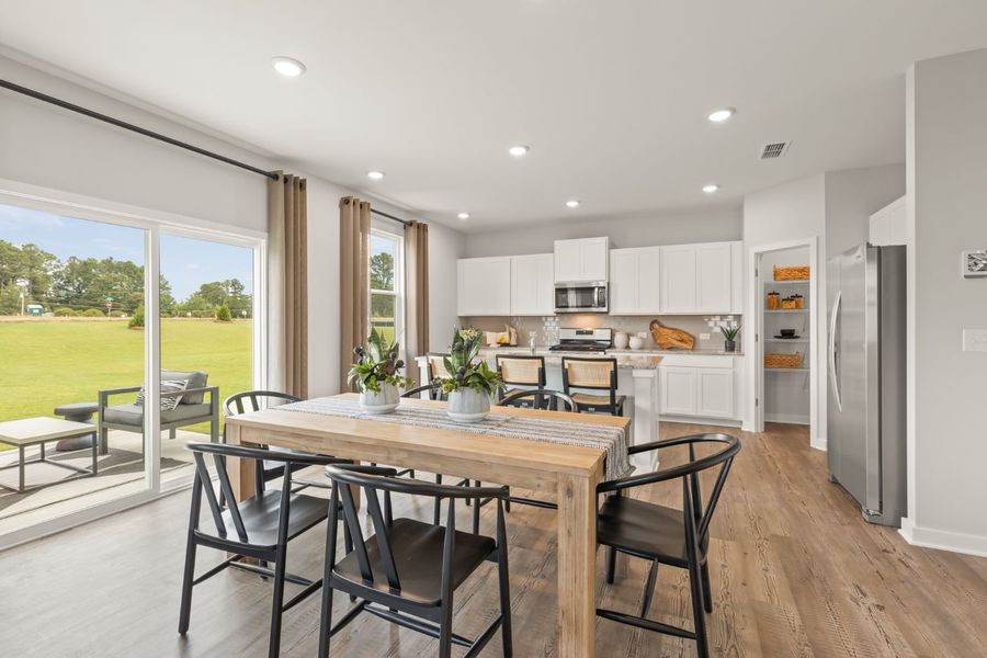 Representative furnished interior of a home built from the Atlas by Century Communities in Tributary, Dallas (Image 3). Representative furnished interior of a home built from the Atlas by Century Communities in Tributary, Dallas (Image 3).