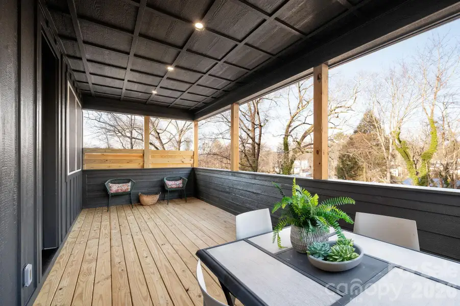 Views of the Mountains from the Back Deck