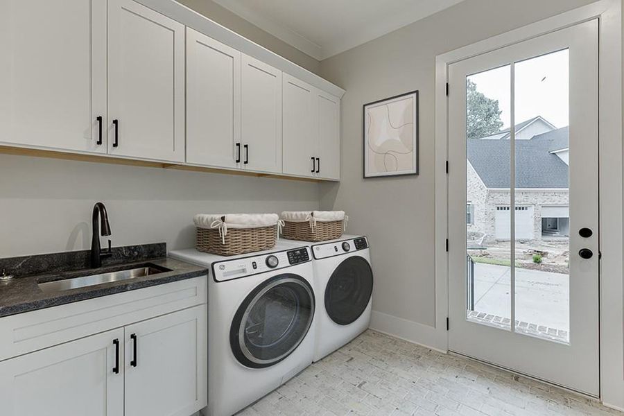 Furnished interior view inside a new home in , Cumming (Image 11).