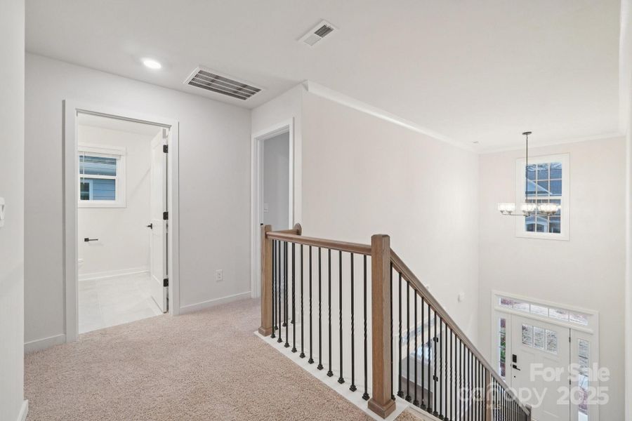 Spacious, unfurnished interior of a new home in Oak Grove Hill, Huntersville (Image 29).