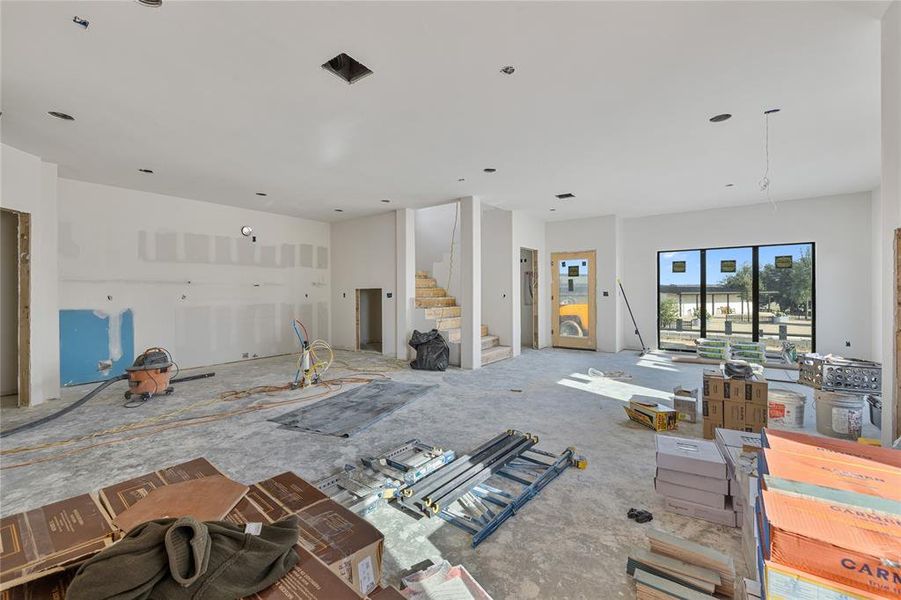 In-progress construction of a new home in , Iredell, TX (Image 4).