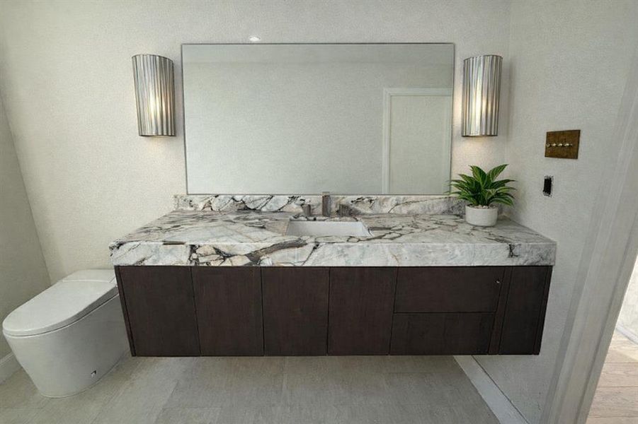 Furnished interior view inside a new home in , Fort Worth (Image 14).