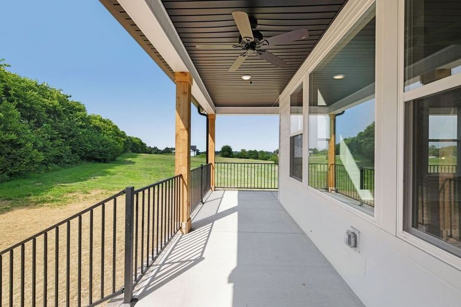 Representative unfurnished interior of a home built from the The Leonora by Norfleet Builders in Starks Estates, Cross Plains (Image 28).